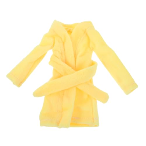 ibasenice Doll Robe Babydoll Schlafanzug Plüsch Schlafkleidung für Puppen Einfach Tragbar Pyjama Zubehör für Kreatives Rollenspiel von ibasenice