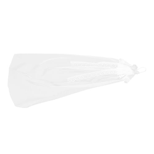 ibasenice Doll Wedding Veil Fascinator für Puppen Handgefertigtes Hochzeitszubehör für Stilvolle Szenen Leicht und Tragbar für Partys und Fotoshootings Verleiht Puppen eine Note von ibasenice