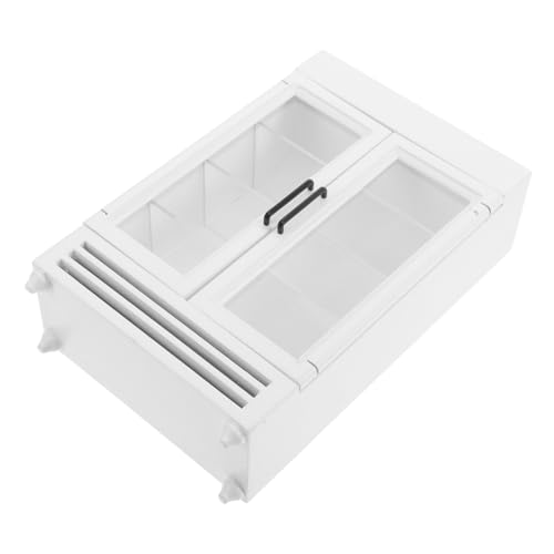 ibasenice Dollhouse Holz Kühlschrank Mini Fridge für Puppen Getränke Kühler für Kreative Rollenspiele und Bastelprojekte ibasenice Dollhouse Holz Kühlschrank Mini Fridge für Puppen Getränke Kühler für Kreative Rollenspiele und Bastelprojekte von ibasenice