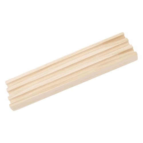ibasenice Domino-tablett Antirutschmatte Spielkarten Stehen Basis Anzeigen Basis Für Spielzeugkarten Ausstellungsstand Display-tabletts Holz von ibasenice