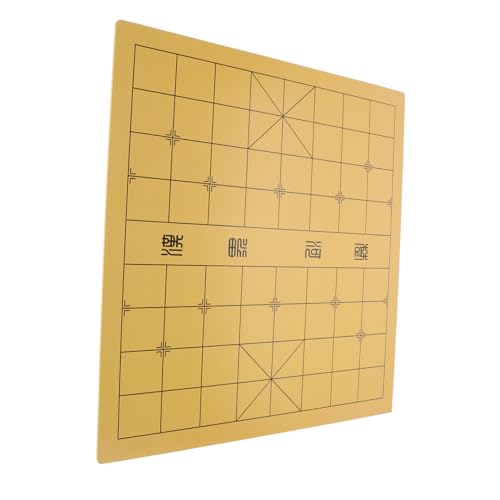 ibasenice Doppelseitiges Schachbrett aus Holz Traditionelles Gobang und Chinesisches Schachbrett für Zuhause Leicht und Langlebig für Schachliebhaber und Familienspiele ibasenice Doppelseitiges Schachbrett aus Holz Traditionelles Gobang und Chinesisches Schachbrett für Zuhause Leicht und Langlebig für Schachliebhaber und Familienspiele von ibasenice
