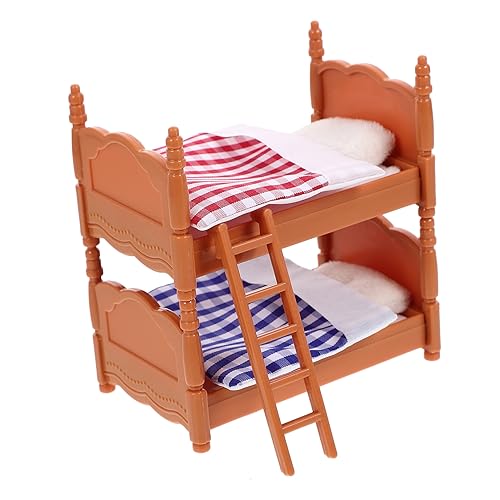 ibasenice Puppenhaus Mini-möbel-Set Puppenhaus-etagenbett Miniatur-etagenbett Für Puppenhaus-Spielzeug ibasenice Puppenhaus Mini-möbel-Set Puppenhaus-etagenbett Miniatur-etagenbett Für Puppenhaus-Spielzeug von ibasenice