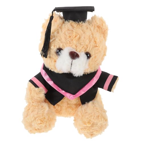 ibasenice Dr Bear Puppe Babypuppe Tier Gedenkgeschenke Entzückendes Bärenspielzeug Weiche Flauschige Puppe Plüschtier Süßes Bärendekor Kleine Bärenpuppe Plüsch von ibasenice