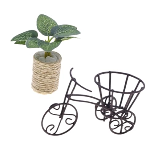 ibasenice Dreirad Blumenständer aus Kreatives Gartenaccessoire für Mikro Landschaften Dekorative Halterung Charmante und Dekoration Hochwertiges Handwerk ibasenice Dreirad Blumenständer aus Kreatives Gartenaccessoire für Mikro Landschaften Dekorative Halterung Charmante und Dekoration Hochwertiges Handwerk von ibasenice