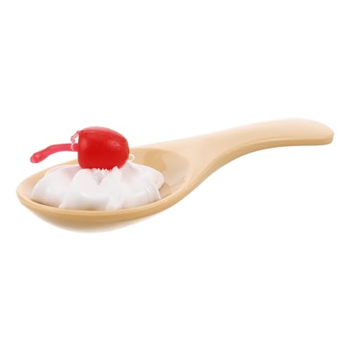 ibasenice Realistisches Spielzeugset Mit Künstlichen Eislöffeln Für Kinder Requisiten Für Künstliche Desserts Mit Künstlichen Eistüten Und Perfekt Zum Spielen Und Dekorieren von ibasenice