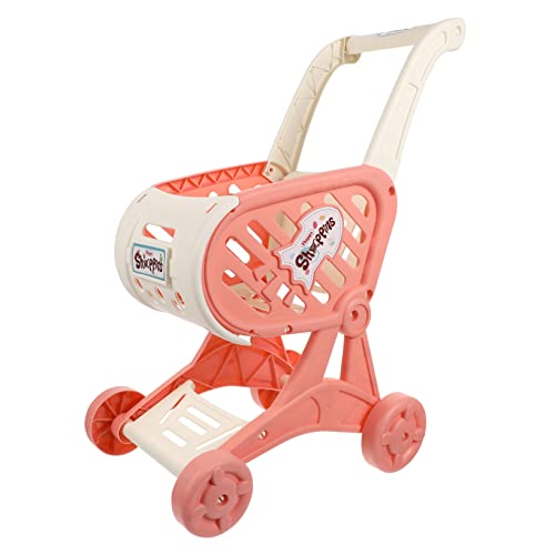 ibasenice Interaktiver Einkaufswagen Für Jungen Und Mädchen Simulation Eines Einkaufswagens Spielzeug Für Jungen Und Mädchen Supermarktspielzeug Rollenspiel von ibasenice