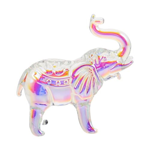 ibasenice Glas Elefant Statue Realistische Wohnkultur Büro Sammler Figur ibasenice Glas Elefant Statue Realistische Wohnkultur Büro Sammler Figur von ibasenice