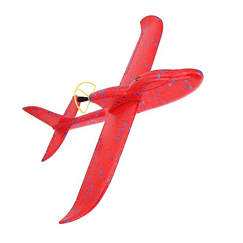 ibasenice Elektrisches Flugzeug mit USB Ladung Leuchtender Schaumstoff Kompaktes Modell für Outdoor Sicheres Material Fördert Eltern von ibasenice