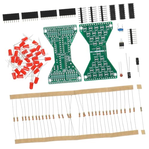 ibasenice Elektronik Bausatz Lötset DIY Elektronische Sanduhr Bausatz zum Löten Übungsset für Fortgeschrittene Kleines Leichtes Elektronisches Projekt Zubehör für Handwerk und Technik von ibasenice