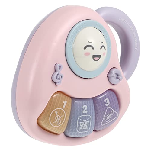 ibasenice Elektronische Orgel Für Musikspielzeug Cartoon-Instrument- Kreatives Elektronisches Orgelspielzeug Spielzeuginstrument Aus Kunststoff Bildungsspielzeug Rosa Abs von ibasenice