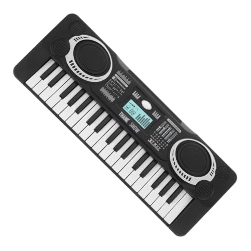 ibasenice Elektronisches Tasten Multi funktional Lernklavier für Kleinkinder Musikspielzeug mit Hand Auge koordination Leicht und Langlebig Schwarz Zufällige Farbe Zufällige Farbe von ibasenice