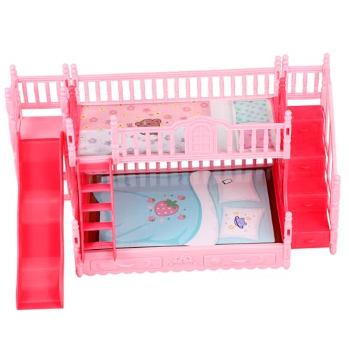 ibasenice Etagenbett für Puppen Mini-Verzierung Puppenhauszubehör Bettpuppen-Minimodelle Bausätze Puppen etagenbett puppenhaus Einrichtung Mini-Modell Puppenhausmöbel Abs Rosa ibasenice Etagenbett für Puppen Mini-Verzierung Puppenhauszubehör Bettpuppen-Minimodelle Bausätze Puppen etagenbett puppenhaus Einrichtung Mini-Modell Puppenhausmöbel Abs Rosa von ibasenice