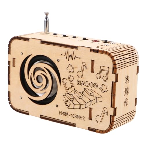 ibasenice Experimentierspielzeug Für DIY-wissenschaftsexperiment Kinderspielzeug Bastelspielzeug Kinderradio Für Wissenschaftliche Bildung Radio-kit Radio-lötset Holz ibasenice Experimentierspielzeug Für DIY-wissenschaftsexperiment Kinderspielzeug Bastelspielzeug Kinderradio Für Wissenschaftliche Bildung Radio-kit Radio-lötset Holz von ibasenice