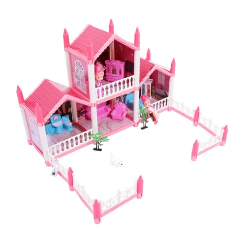 ibasenice Exquisites Schlossspielzeug Für Jungen Und Mädchen Prinzessinnen-puppenhaus Schlossmodell Lichter ibasenice Exquisites Schlossspielzeug Für Jungen Und Mädchen Prinzessinnen-puppenhaus Schlossmodell Lichter von ibasenice