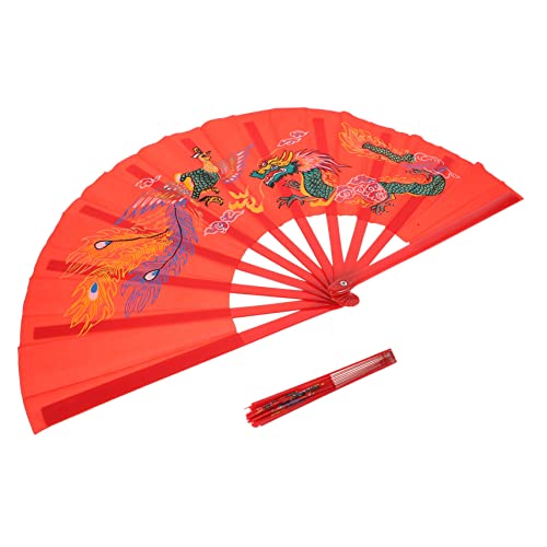 ibasenice Faltbarer Handfächer Tai chi Performance Fan Tragbarer Handventilator für Tanz Bühnenaufführung Kung fu Design Eleganter Sommer Fächer ibasenice Faltbarer Handfächer Tai chi Performance Fan Tragbarer Handventilator für Tanz Bühnenaufführung Kung fu Design Eleganter Sommer Fächer von ibasenice