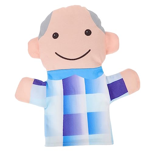 ibasenice Familie Handpuppe interaktives für schulm Pädagogisches weihnac Plüsch Handpuppe Handpuppen für Handpuppen für Babys Stoff von ibasenice