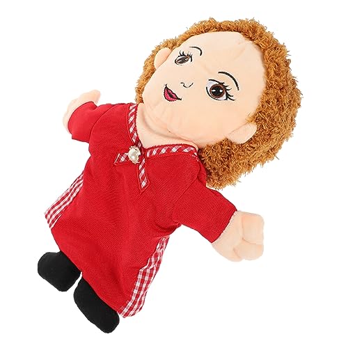 ibasenice Familienpuppe Fell Familienhandpuppe Zeichentrickfigur Handpuppe Puppen Für Kleinkinder Handpuppen Realistische Figurenpuppe Pädagogische Figurenpuppe Lebensechte Handpuppe Pp von ibasenice