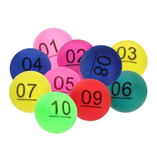 ibasenice Farbe Zahlenball verlost Bälle Bunte Bingo-Kugeln Minibälle farbige Kugeln Mini-nummerierte Kugeln Lotteriekugeln Zahlenkugeln aus Kunststoff Bingo-Zahlen Lotterieball Spielball pp ibasenice Farbe Zahlenball verlost Bälle Bunte Bingo-Kugeln Minibälle farbige Kugeln Mini-nummerierte Kugeln Lotteriekugeln Zahlenkugeln aus Kunststoff Bingo-Zahlen Lotterieball Spielball pp von ibasenice