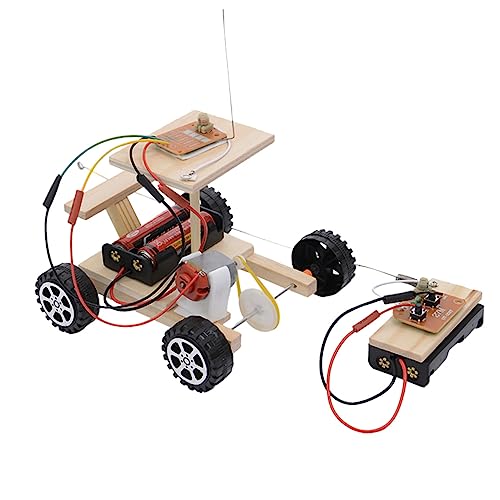 ibasenice Ferngesteuertes Spielzeug Modell DIY-Montage Puzzle Kind Wagen von ibasenice