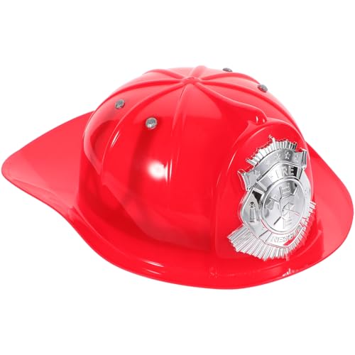 ibasenice -Feuerhut-Rollenspiel rot Feuerwehrmann-Kostümhut Feuerwehr-Schutzhelm halloweenkostüme für verkleidung Rollenspiel-Feuerwehrmützen Kinderspielzeug Plastik ibasenice -Feuerhut-Rollenspiel rot Feuerwehrmann-Kostümhut Feuerwehr-Schutzhelm halloweenkostüme für verkleidung Rollenspiel-Feuerwehrmützen Kinderspielzeug Plastik von ibasenice