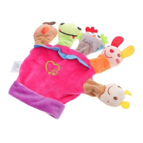 ibasenice Fingerpuppen mit Cartoon-tiermotiv Pp-baumwollmaterial Sicher und Spielzeug für Jungen und Mädchen ibasenice Fingerpuppen mit Cartoon-tiermotiv Pp-baumwollmaterial Sicher und Spielzeug für Jungen und Mädchen von ibasenice