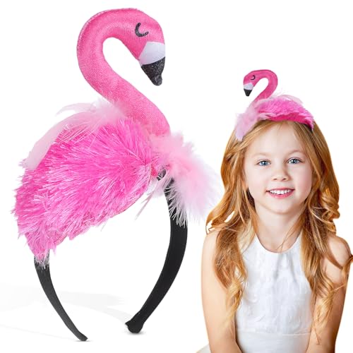 ibasenice Flamingo-stirnband für Kinder – Tropischer Haarreifen mit Weichem Veloursband, Farbenfrohes Kostüm-accessoire für Geburtstagsfeiern, Halloween Und Verkleidungen ibasenice Flamingo-stirnband für Kinder – Tropischer Haarreifen mit Weichem Veloursband, Farbenfrohes Kostüm-accessoire für Geburtstagsfeiern, Halloween Und Verkleidungen von ibasenice