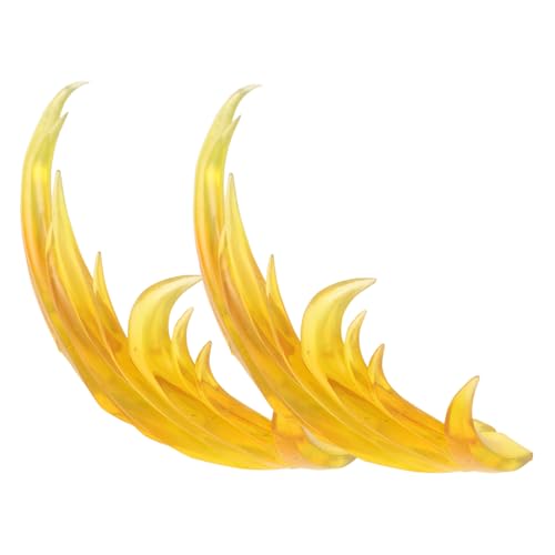 ibasenice Elegante Actionfigur Flammeneffekte Kunststoffteile Für Displayfigur Effekte Set von ibasenice