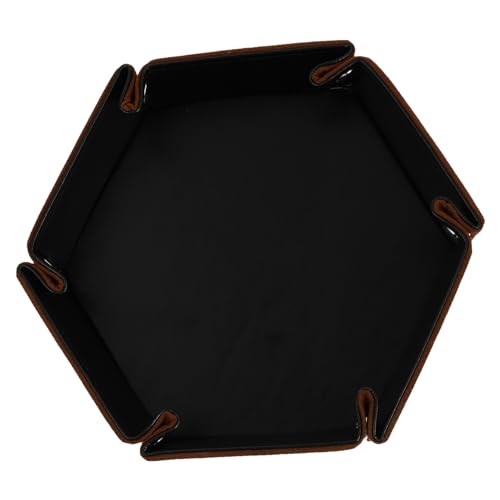 ibasenice Flanellwürfelschale Make-up-Organizer-Tablett Schmuck Tabletts Storage Boxes aufbwahrungs-Box Phone Holder Bag deko sechseckige Würfelschale Kleinigkeiten Tablett PU-Flanell Coffee ibasenice Flanellwürfelschale Make-up-Organizer-Tablett Schmuck Tabletts Storage Boxes aufbwahrungs-Box Phone Holder Bag deko sechseckige Würfelschale Kleinigkeiten Tablett PU-Flanell Coffee von ibasenice