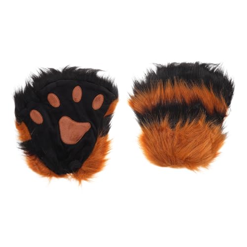 ibasenice Flauschige Katzenkrallen Realistische Cosplay Kostüm Requisiten für Halloween Partys und Bühnenaufführungen mit Weichem Material für Hohen Einzigartigem Design ibasenice Flauschige Katzenkrallen Realistische Cosplay Kostüm Requisiten für Halloween Partys und Bühnenaufführungen mit Weichem Material für Hohen Einzigartigem Design von ibasenice