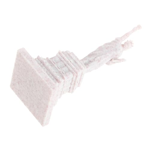 ibasenice Freiheitsstatue Modell Dekoration Winziges Bücherregal Statue DIY Freiheitsmodell Bücherregal Modell Tischstatue Miniatur New York Wahrzeichen von ibasenice
