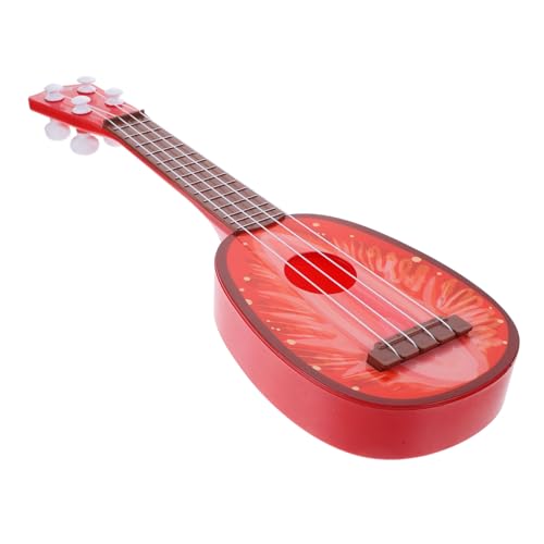 ibasenice Frucht Gitarren Saiten Ukulele für Anfänger Lerninstrument Musikspielzeug Robust für Rhythmusförderung und Frühe Musikalische Entwicklung von ibasenice
