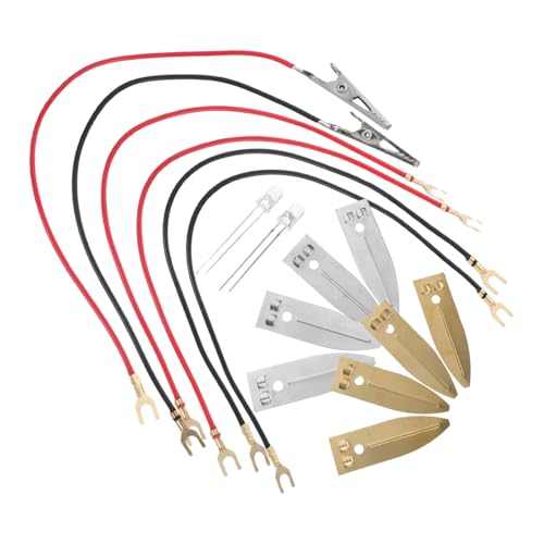 ibasenice Fruchtbatterie Experimentierset für DIY Wissenschaftliches Kit mit LED für Physikunterricht Sicher und Wiederverwendbar Umfassendes Lernmaterial für Kreative Experimente Schule ibasenice Fruchtbatterie Experimentierset für DIY Wissenschaftliches Kit mit LED für Physikunterricht Sicher und Wiederverwendbar Umfassendes Lernmaterial für Kreative Experimente Schule von ibasenice