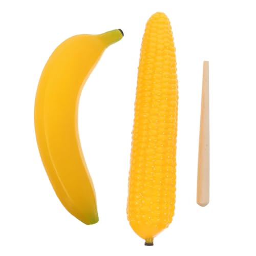 ibasenice Frühe Musikinstrument Kinderspielzeug Teiliges Mais und Bananen Shaker aus Robustem Material für Hand Auge Koordination und Musikalisches Interesse ibasenice Frühe Musikinstrument Kinderspielzeug Teiliges Mais und Bananen Shaker aus Robustem Material für Hand Auge Koordination und Musikalisches Interesse von ibasenice