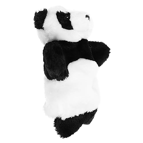 ibasenice Früherziehung Plüsch Riesenpanda Requisiten Süße Puppe Handpuppe Puppe Dekorative Handpuppe Puppen Hand Für Stoff von ibasenice