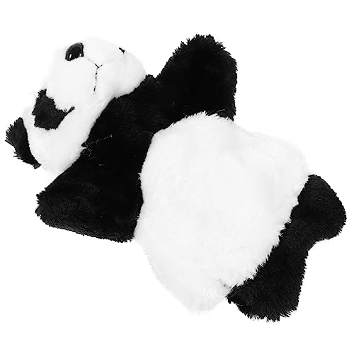 ibasenice Früherziehung Plüschtier Riesenpanda Requisiten Süße Puppe Handpuppe Kinderspielzeug Puppen Storytime Handpuppe Kreatives Handspielzeug Lebensechtes Handspielzeug Tiere von ibasenice