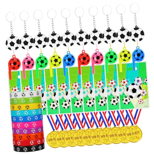 ibasenice Fußball-Partygeschenke Sportthema Dekorate Schlüssel Fußballarmbänder Fußballgeschenke Parteiabzeichen Fußballpartydekoration Partygeschenke zum -Geschenktüten PVC ibasenice Fußball-Partygeschenke Sportthema Dekorate Schlüssel Fußballarmbänder Fußballgeschenke Parteiabzeichen Fußballpartydekoration Partygeschenke zum -Geschenktüten PVC von ibasenice