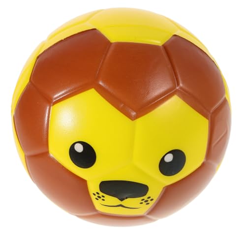 ibasenice Niedlicher Fußball Aus Weichem Pu Mit Tiermuster – 6 Zoll Für Kinder Fußballspielzeug Für Kleinkinder Zum Spielen von ibasenice