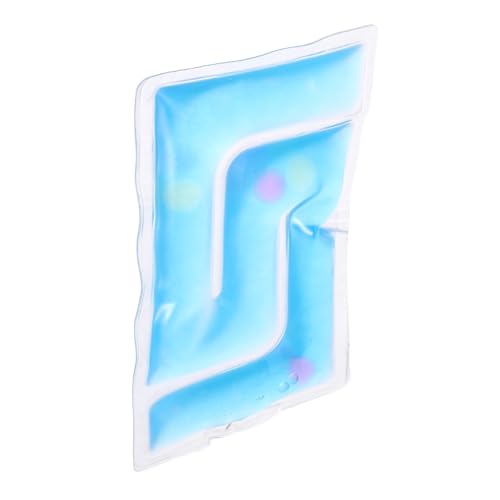ibasenice Gel-gefüllte Spielzeuge Puzzlematte Perlenlabyrinth-Brett Kinderspielzeug Balancierendes Mobiles Perlenspielzeug Vorschulrätsel Puzzle-Labyrinth- Frühes Blue PVC von ibasenice