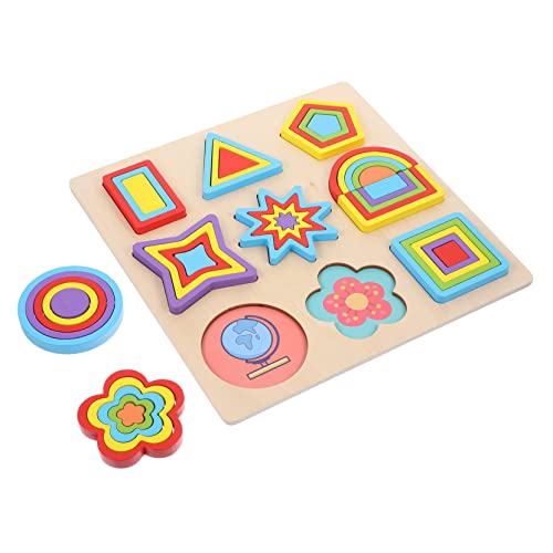 ibasenice Kinderspielzeug Montessori Geometrie Formen Lernspielzeug Aus 1 Set Pädagogisches Puzzle Für Frühe Von Geometrischem Verständnis Ideales Für Kleinkinder Und Vorschulkinder Holzspielzeug ibasenice Kinderspielzeug Montessori Geometrie Formen Lernspielzeug Aus 1 Set Pädagogisches Puzzle Für Frühe Von Geometrischem Verständnis Ideales Für Kleinkinder Und Vorschulkinder Holzspielzeug von ibasenice