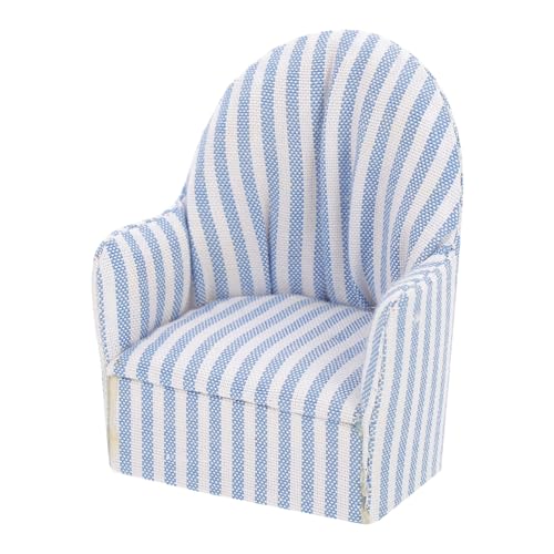 ibasenice Miniatur Streifen Sofa Puppenhaus Mini Möbel Realistische Mini Spielzeug 1pc ibasenice Miniatur Streifen Sofa Puppenhaus Mini Möbel Realistische Mini Spielzeug 1pc von ibasenice