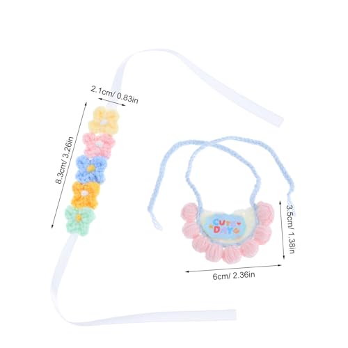 ibasenice Gestricktes Puppen-Outfit mit Blumen-Haarband und Schmusetuch Weiche Kleidung für Plüschtiere Ideal für Sammlerfiguren und Babypuppen Dekoratives Zubehör für Mädchen ibasenice Gestricktes Puppen-Outfit mit Blumen-Haarband und Schmusetuch Weiche Kleidung für Plüschtiere Ideal für Sammlerfiguren und Babypuppen Dekoratives Zubehör für Mädchen von ibasenice