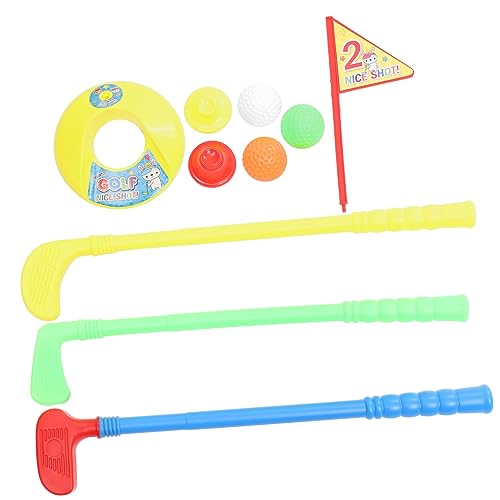 ibasenice Golfspielzeug Set Leichtes Mini Golfs Set für Jungen und Mädchen Schläger und Bällen Fördert Hand Augen Koordination für Garten Indoor und Outdoor Aktivitäten ibasenice Golfspielzeug Set Leichtes Mini Golfs Set für Jungen und Mädchen Schläger und Bällen Fördert Hand Augen Koordination für Garten Indoor und Outdoor Aktivitäten von ibasenice