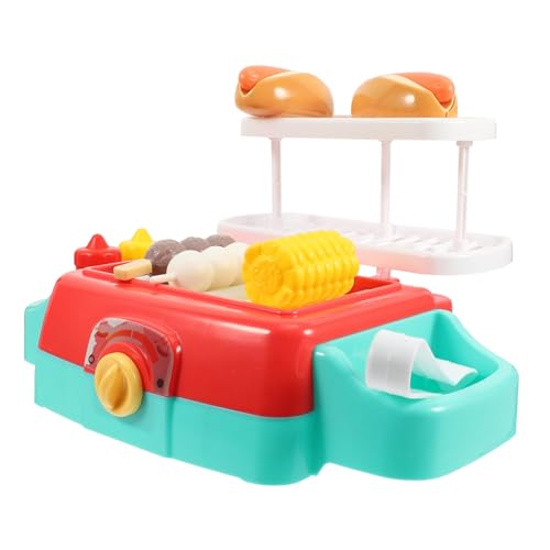 ibasenice Niedliches Mini-grillspielzeug Für Kinder – Spielset Mit Grill-imitat Aus Kunststoff – Ideal Für Sensorisches Spielen Und Rollenspiele von ibasenice