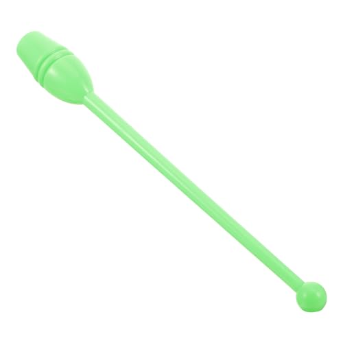 ibasenice Gymnastik- Pole Fitnessstudio Gymnastikstange Künstlerisch Kind Rhythmisch Wirbeln Stock Ausführen Tanzender Sportstock Calisthenics-Riegel Trainingsstock Durchführen Green Harz von ibasenice