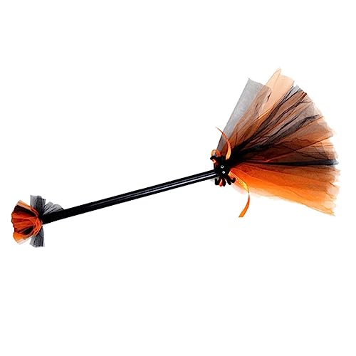 ibasenice Halloween-Besen-Requisiten Dekorationen Figuren Ankleiden Kinderkostüm Halloween -Dekoration Halloween- Kostüme Halloween-schlauchboote Halloween-torbogen Gruselig Hexenbesen von ibasenice