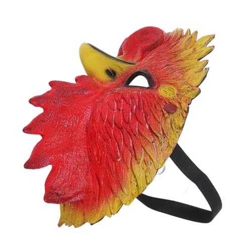 ibasenice Halloween Cosplay Hahnenmaske Leichtes Material Realistisches Design Für Kostüm und Maskenpartys Karneval Cosplay und Halloween Festlichkeiten ibasenice Halloween Cosplay Hahnenmaske Leichtes Material Realistisches Design Für Kostüm und Maskenpartys Karneval Cosplay und Halloween Festlichkeiten von ibasenice