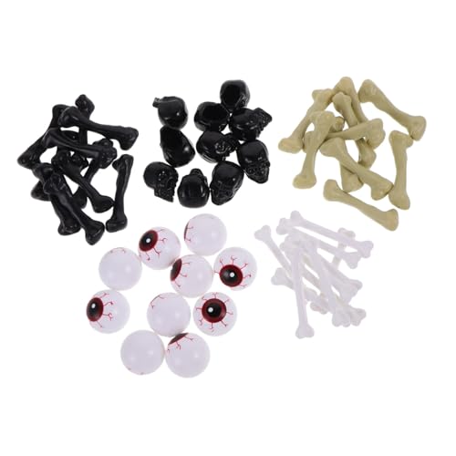 ibasenice Halloween Deko Realistische Wiederverwendbare Augen und Skelette aus Robustem Kunststoff Blutgefäße Augen Rote Knochen und Schwarze Gruselige Partydeko für Halloween und ibasenice Halloween Deko Realistische Wiederverwendbare Augen und Skelette aus Robustem Kunststoff Blutgefäße Augen Rote Knochen und Schwarze Gruselige Partydeko für Halloween und von ibasenice