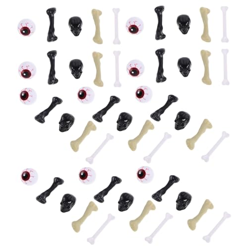 ibasenice Halloween Deko mit Realistischen Augen Skelettknochen Schädeln Leichte Kunststoff-Augen Hohl für Halloween Party Trick Treat und Gruselige Bastelideen ibasenice Halloween Deko mit Realistischen Augen Skelettknochen Schädeln Leichte Kunststoff-Augen Hohl für Halloween Party Trick Treat und Gruselige Bastelideen von ibasenice