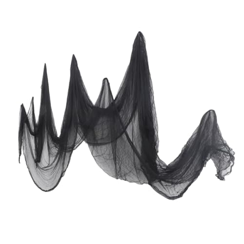 ibasenice Halloween Dekostoff Schwarze Spinnennetz für Indoor Outdoor Halloween Party Fenster Türrahmen Gruselige Wand und Deckenverzierung Wiederverwendbar ibasenice Halloween Dekostoff Schwarze Spinnennetz für Indoor Outdoor Halloween Party Fenster Türrahmen Gruselige Wand und Deckenverzierung Wiederverwendbar von ibasenice