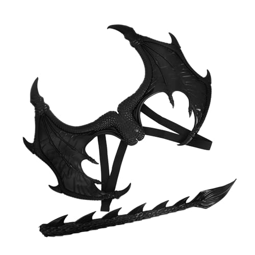 ibasenice Halloween Drachenflügel und Cosplay Kostümzubehör Langlebig Hautfreundlich Teiliges Party Accessoire für Karneval Rollenspiel und Festtagsdekoration ibasenice Halloween Drachenflügel und Cosplay Kostümzubehör Langlebig Hautfreundlich Teiliges Party Accessoire für Karneval Rollenspiel und Festtagsdekoration von ibasenice
